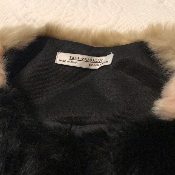 Zara multicolor aux fur - Picture 5 of 8
